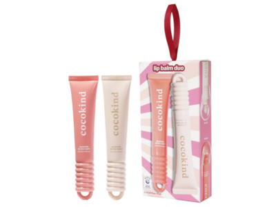 Cocokind Ceramide Lip Blur Balm Duo, Be Kind + Be Real, 0.37 fl oz/11 mL