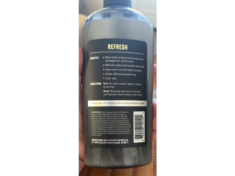 Floyd's 99 Grooming Refresh Leave-In Conditioner, 15 fl oz