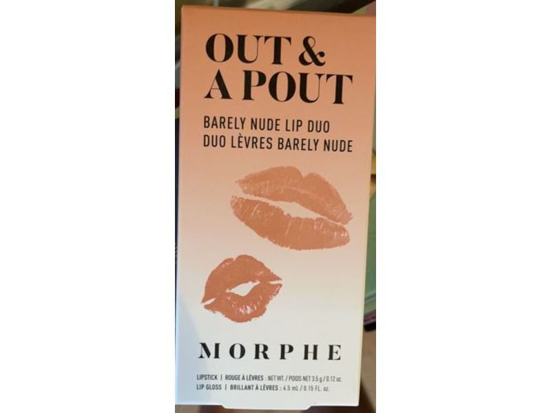 Morphe Out & A Pout Lip Duo, Barely Nude