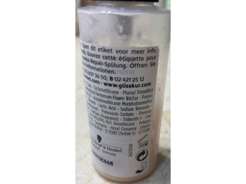 Schwarzkopf Gliss Kur Hair repair Spray, Soepetheid & Glans, 50 mL