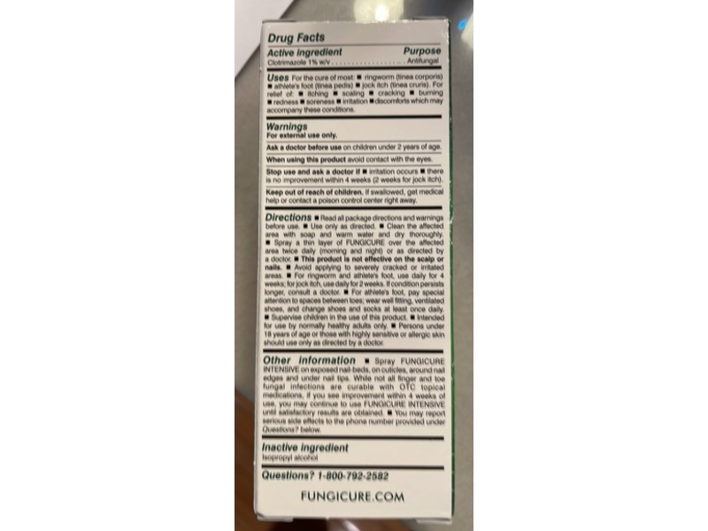 Fungi Cure Intensive Anti-Fungal Treatment , 2 fl oz/60 mL