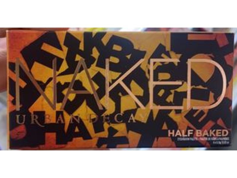 Urban Decay Naked Half Baked Eyeshadow Palette, 0.02 oz/0.8 g