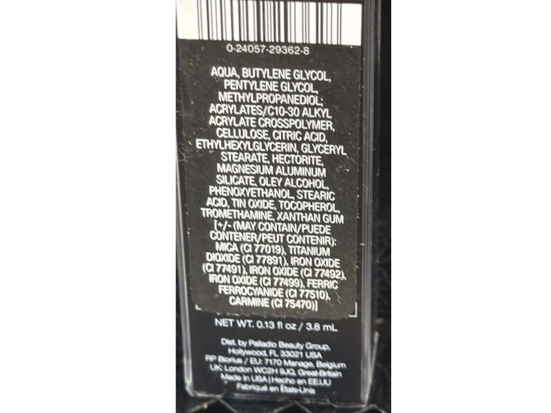 Palladio Liquid Eyeliner, Lavender, 0.13 fl oz/3.8 mL