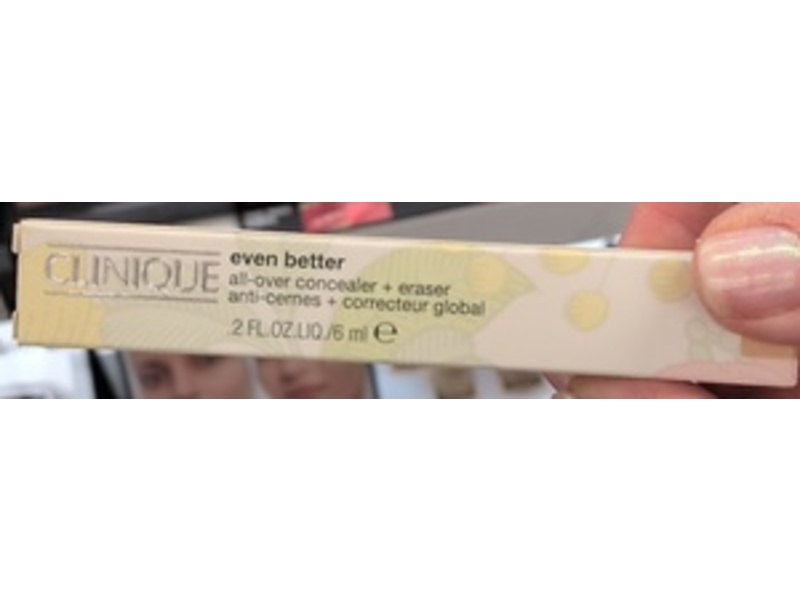 Clinique Even Better All-Over Concealer + Eraser, CN 58 Honey, 0.2 fl oz/6 mL