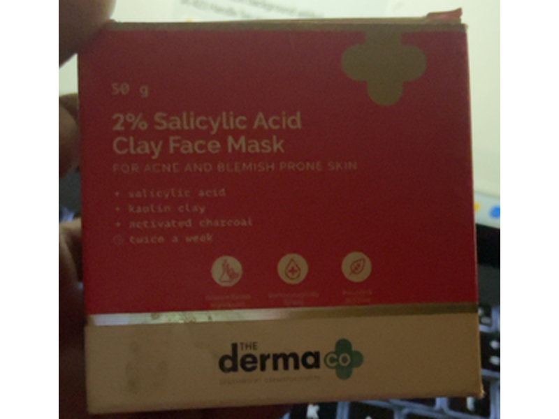 The Derma Co Clay Face Mask, 50 g