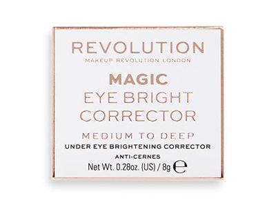Revolution Magic Eye Brightening Corrector, Medium To Deep, 0.28 oz/8 g