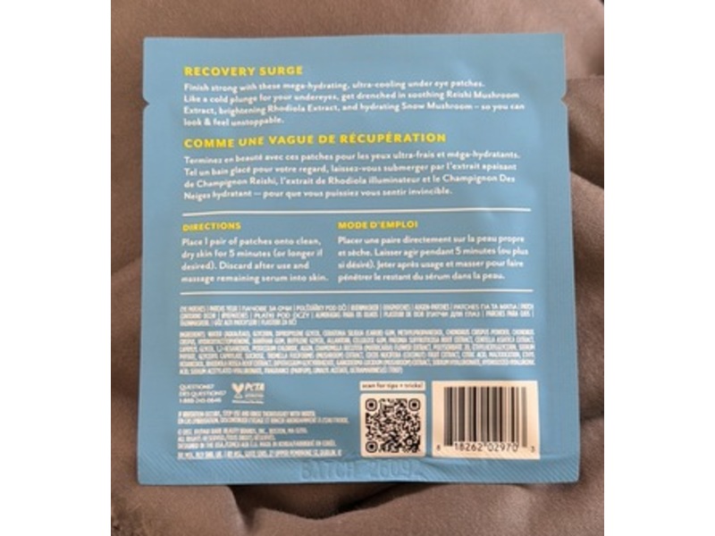 Patchology Moodpatch Cool-Down Hydrating & Calming Eye Patches, 1 Pair