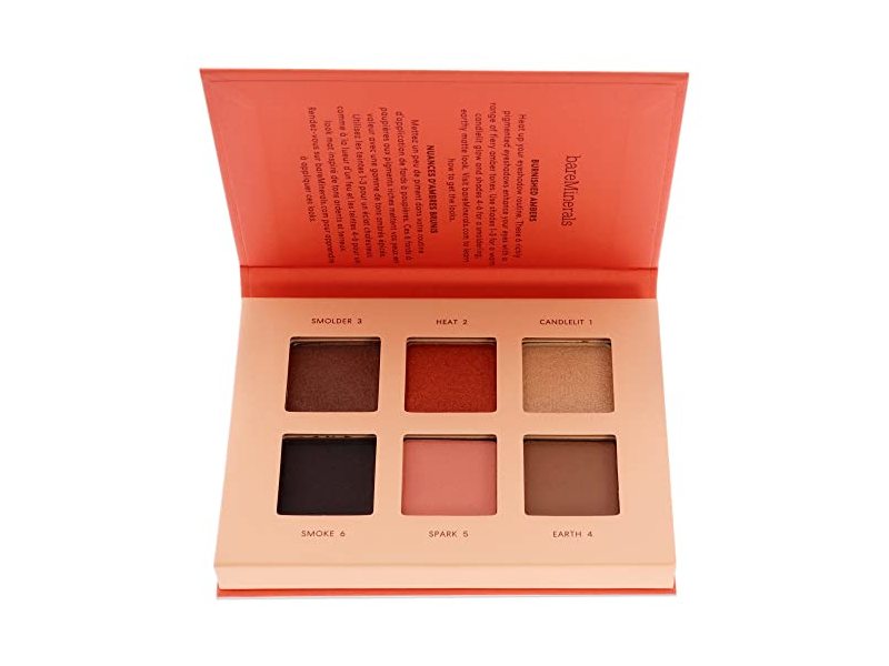 bareMinerals Mineralist Eyeshadow Palette - Burnished Women Eye Shadow 0.04 oz