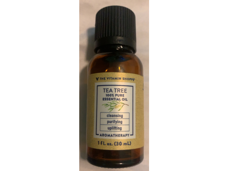 The Vitamin Shoppe Tea Tree Pure Essential Oil, 1 fl oz/30 mL
