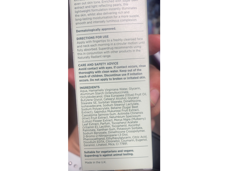 Naturally Radiant Brightening Radiance Balm, 50 mL