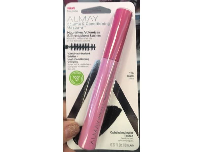 Almay Volume & Conditioning Mascara, 020 Black, 0.27 fl oz/8 mL