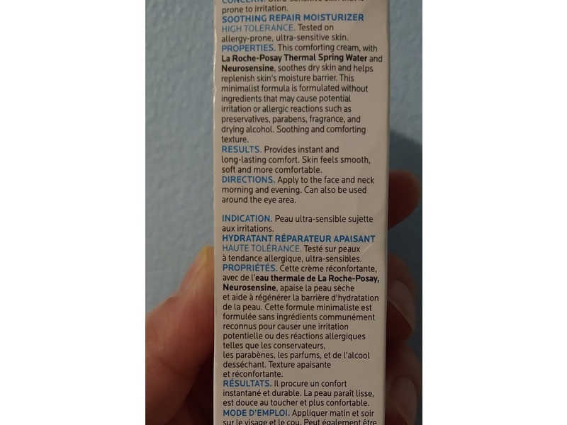 La Roche-Posay Toleriane Ultra Soothing Repair Moisturizer, 40 mL/1.35 fl oz