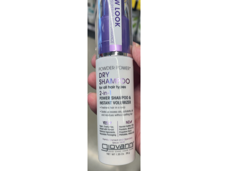 Giovanni 2 - In - 1 Powder Power Dry Shampoo & Instant Volumizer, 1.35 oz/38 g