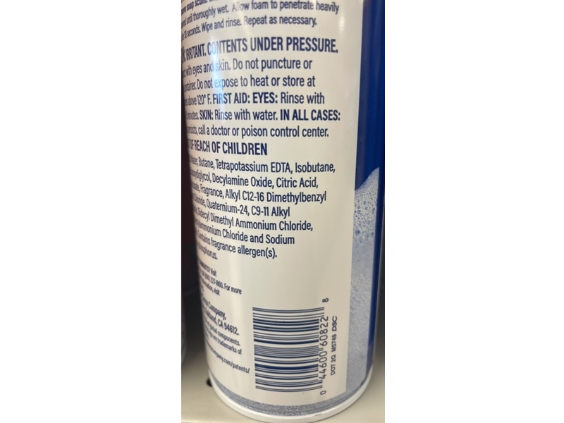 Clorox Bathroom Heavy Duty Foamer Soap Scum Remover, Lavender Clean, 20 oz/587 g