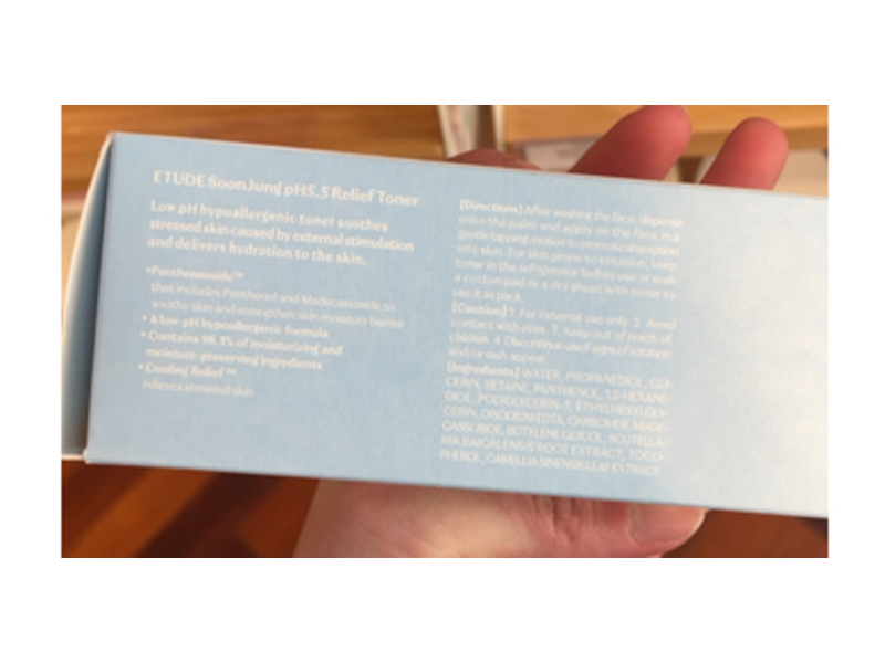 Etude Soonjung pH 5.5 Relief Toner, 11.83 fl oz/350 mL