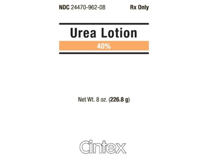 Urea Lotion 40%, 8 oz/226.8 g, Cintex (Rx)
