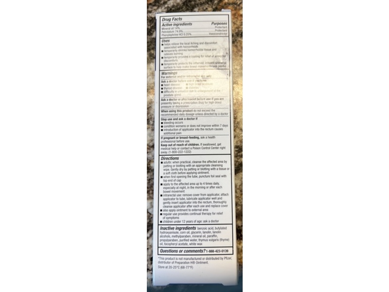 TopCare Health Hemorrhoidal Ointment, 2 oz/57 g