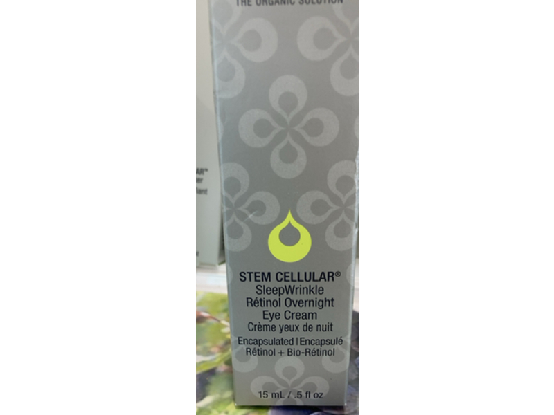 Stem Cellular Sleep Wrinkle Retinol Overnight Eye Cream, 0.5 fl oz/15 mL