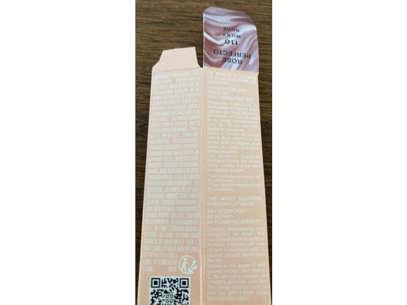 Givenchy Rose Perfecto Beautifying Lip Balm, 110 Milky Nude, 0.09 oz/2.8 g
