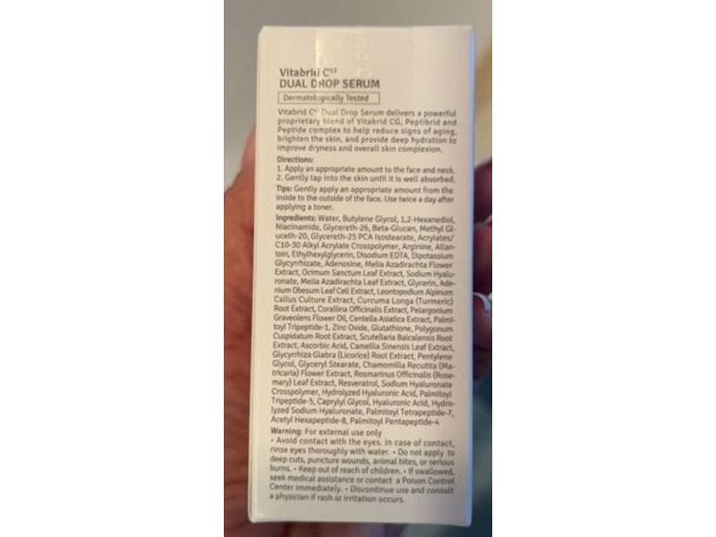 Vitabrid C¹² Dual Drop Serum, 1.02 fl oz/30 mL