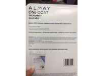 Almay One Coat Thickening Mascara, 401 Blackest Black, Aloe & Vitamin B5, 0.26 fl oz/7.7 mL - thumbnail 3