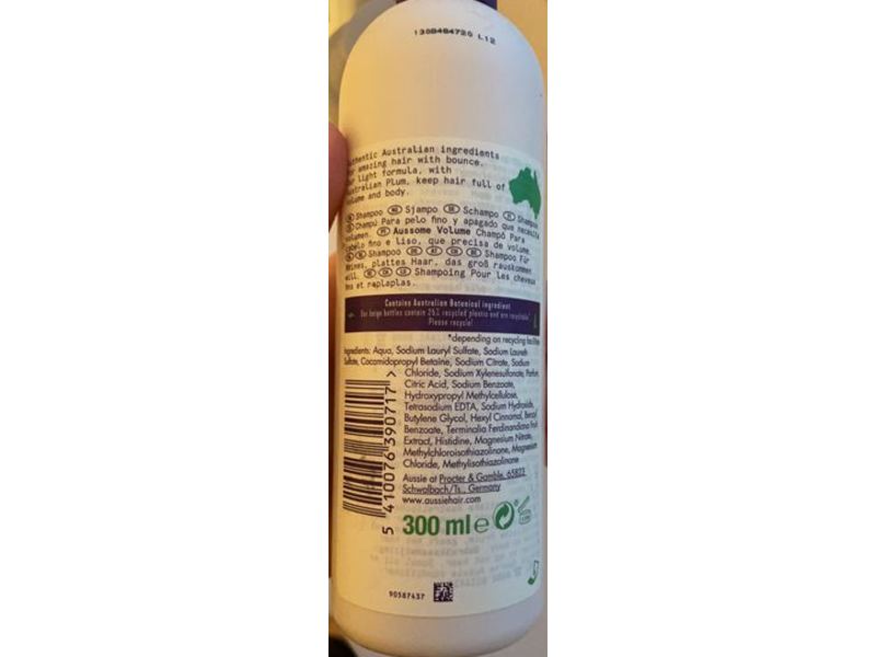 Aussie Aussome Volume Shampoo, 300 mL