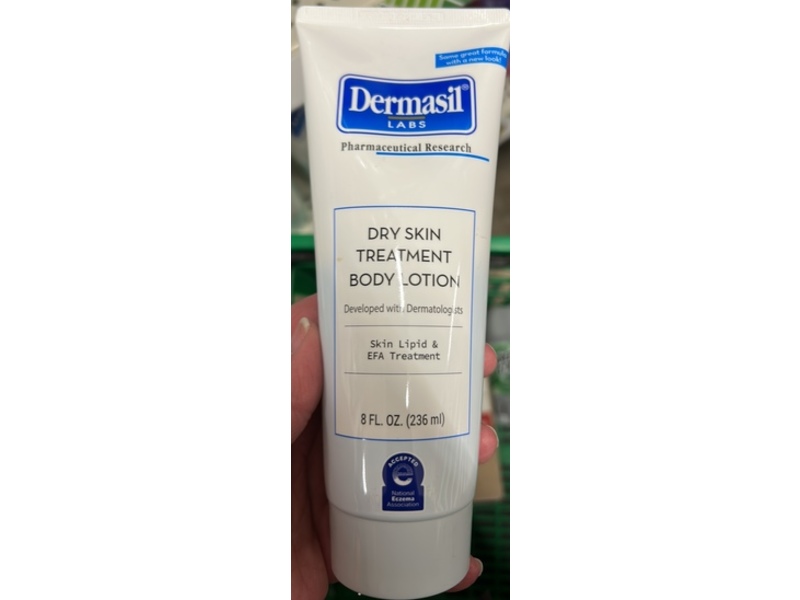 Dermasil Labs Dry Skin Treatment Body Lotion, 8 fl oz/236 mL, Pack Of 3