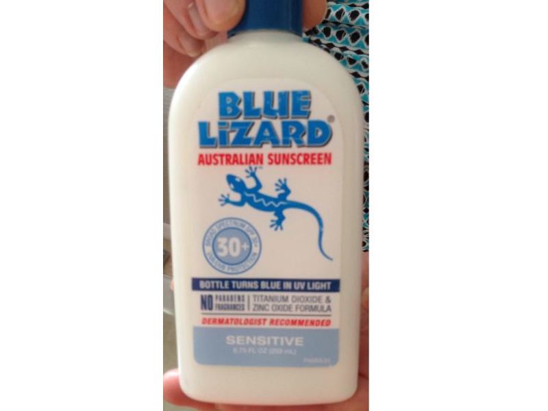 Blue Lizard Sensitive Sunscreen, SPF 30+, 8.75 fl oz/59 mL