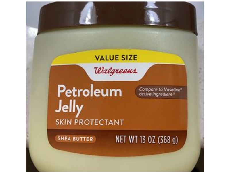 Walgreens Petroleum Jelly, Shea Butter, 13 oz/368 g