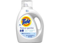 Tide Free & Gentle Liquid Laundry Detergent, 48 Loads, 69 fl oz/2.04 L - thumbnail 1