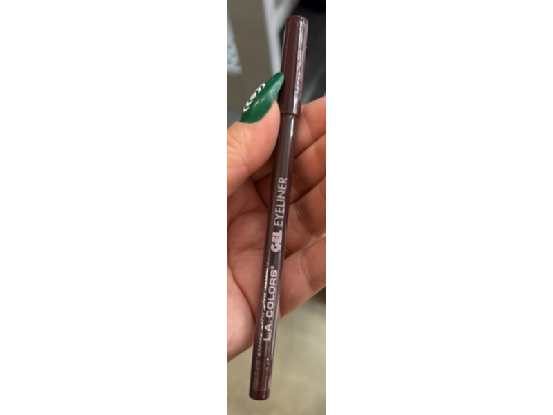 L.A. Colors Gel Eyeliner, CP643 Burgundy, 0.05 oz/1.3 g