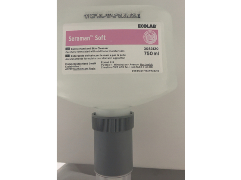 Ecolab Seraman Soft Hand & Skin Cleanser, 750 mL