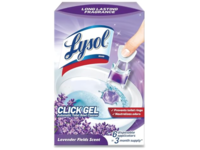 Lysol Click Gel Automatic Toilet Bowl Cleaner, Lavender Feilds Scent , 6 Count - thumbnail 1