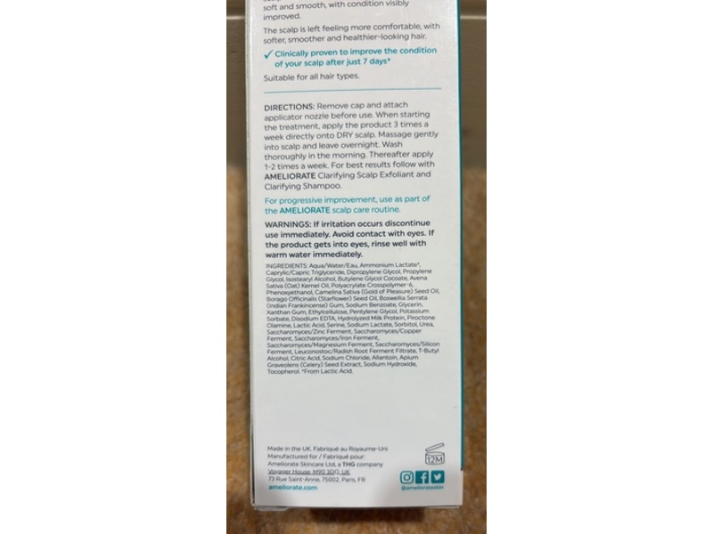 Ameliorate Transforming Scalp Serum, 4.2 fl oz/125 mL