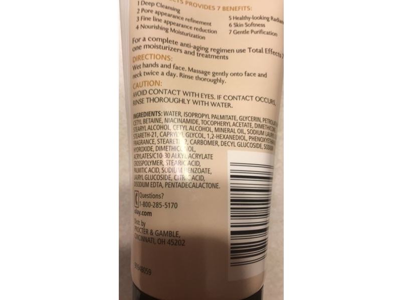 Olay Total Effects Nourishing Cream Facial Cleanser, 5.0 oz