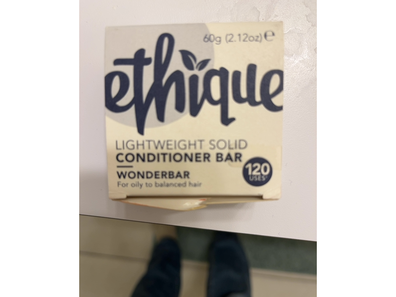 Ethique Wonderbar Solid Conditioner, Oily To Normal Hair, 2.12 oz/60 g