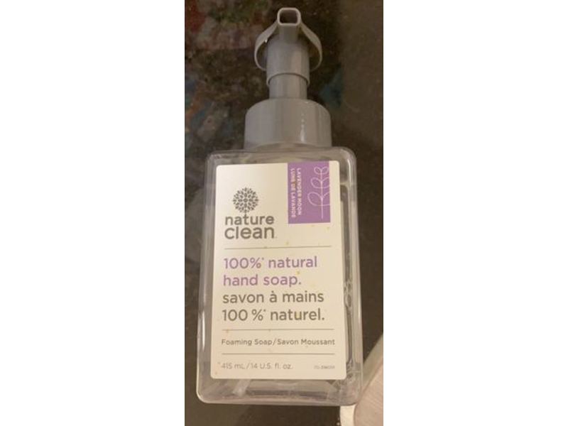 Nature Clean 100% Natural Foaming Hand Soap, Lavender Moon, 14 fl oz