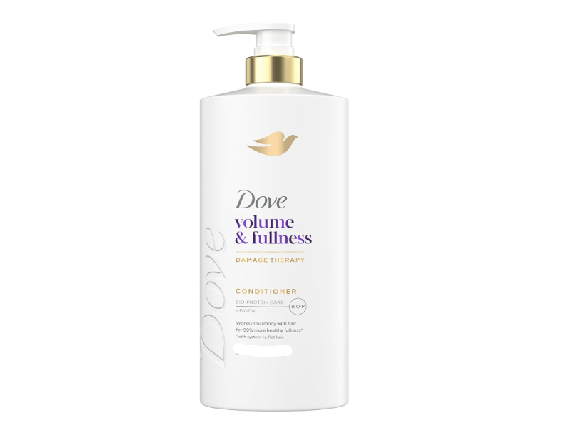 Dove Damage Therapy Volume & Fullness Conditioner, Biotin, 12 fl oz/355 mL