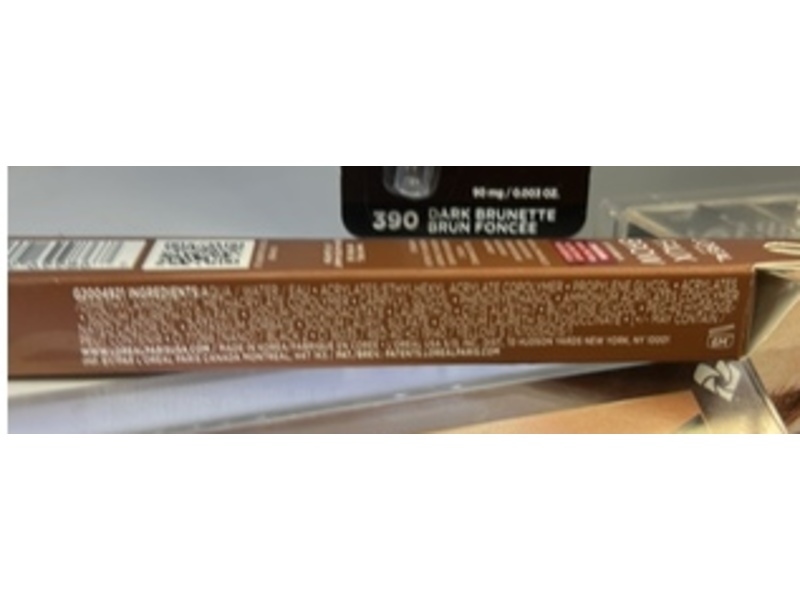 L'Oreal Paris Faux Brow Tint Pen, 384 Auburn, 0.03 fl oz/1 mL