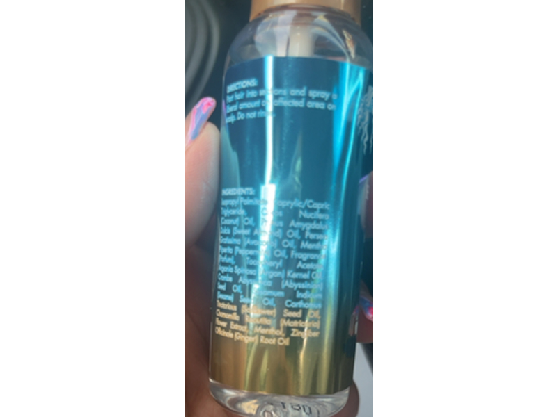 Mielle Organics Moisture Rx Hawaiian Ginger Moisturizing Scalp Treatment, 2 fl oz/60 mL