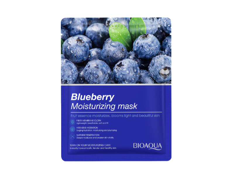 Bioaqua Moisturizing Facial Mask, Blueberry, 25 g