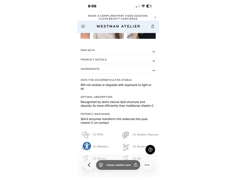 Westman Atelier Supreme C Serum
