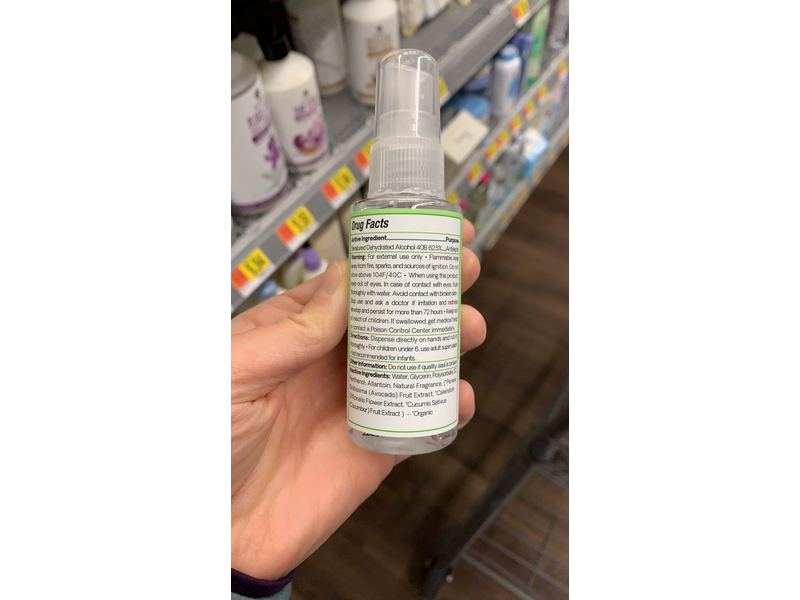 Hello Bello Hand Sanitizer Spray, Apple Blossom, 2 fl oz/59 mL