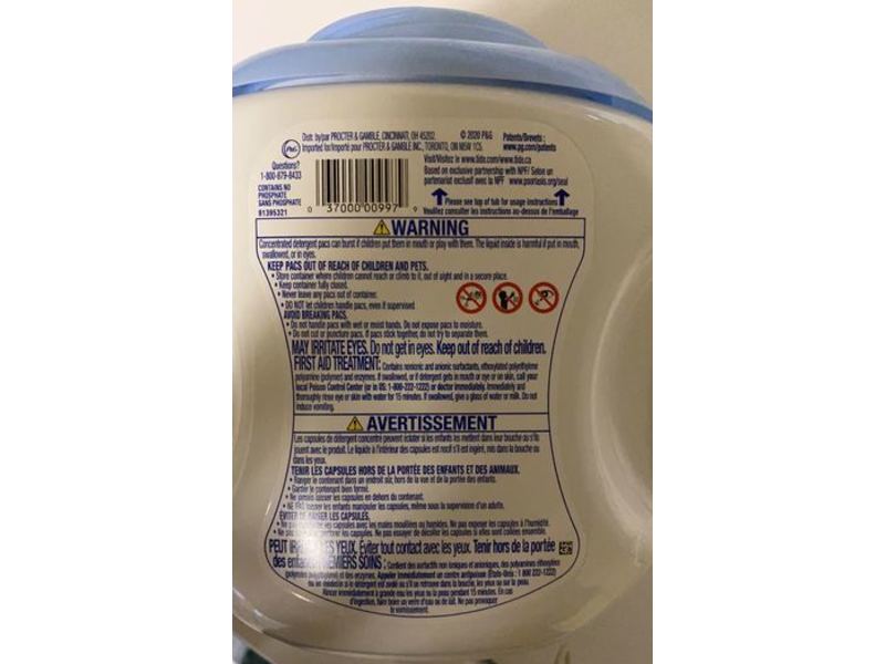 Tide Laundry Detergent Pods, Free & Gentle, 32 oz/923 g, 42 Pacs