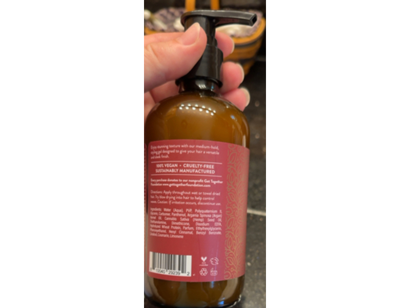 Earthly Body MKS eco Hold Styling Gel, 8 fl oz/236 mL