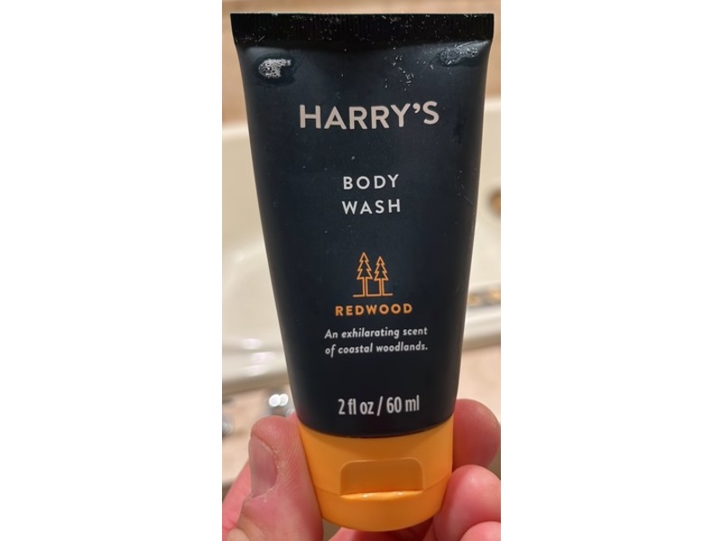 Harry's Body Wash, Redwood, 2 fl oz/60 mL