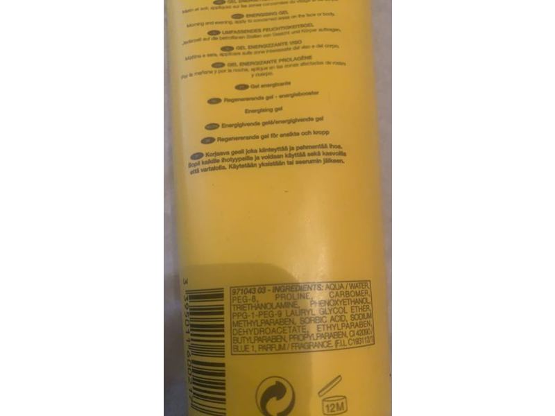 Decleor Aroma Solutions Energising Gel, Face & Body, 13.5 fl oz/400 mL