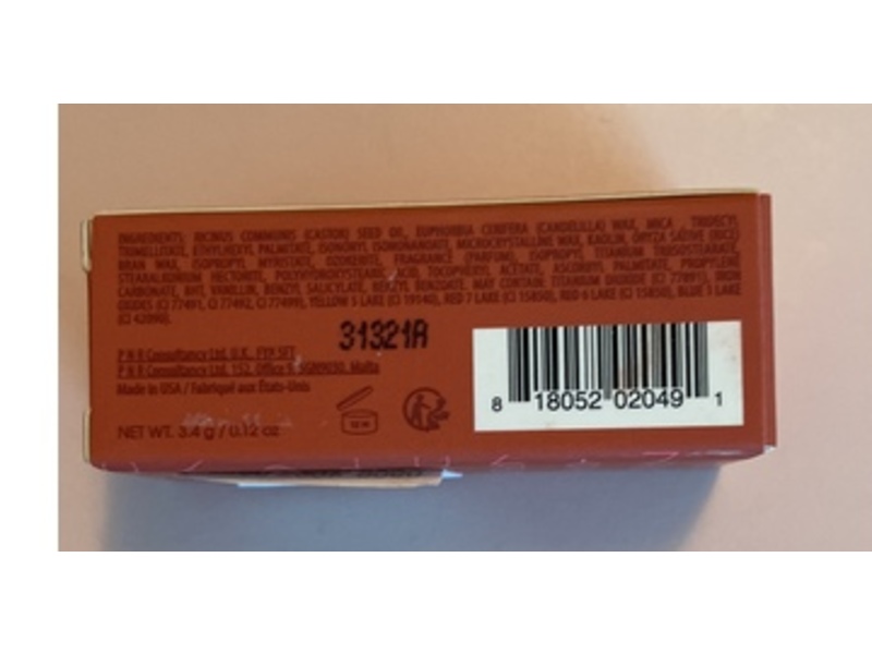 Melt Frisky Lipstick, Black, 0.12 oz/3.4 g