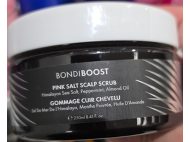 Bondi Boost Pink Salt Scalp Scrub, 8.45 fl oz/250 mL