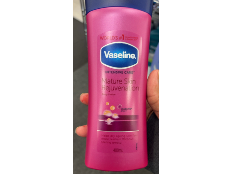 Vaseline Intensive Care Mature Skin Rejuvenation Body Lotion, 400 mL